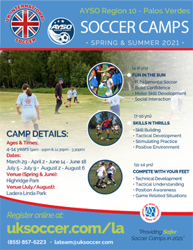 Pv Ayso Soccer Camps Academies Pv Ayso